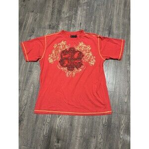 Coogi Shirt Men 3XL Red Embroidered Vintage Y2K T-shirt Baggy 90’s Spell Out